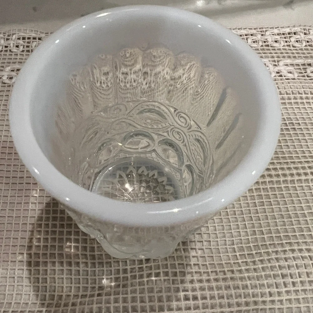 Mosser glass tumbler glass. In lovely Condition
